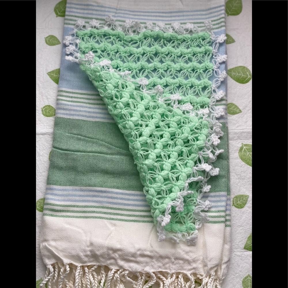 Bath set(Turkish Peshtemal & bath cloth)
